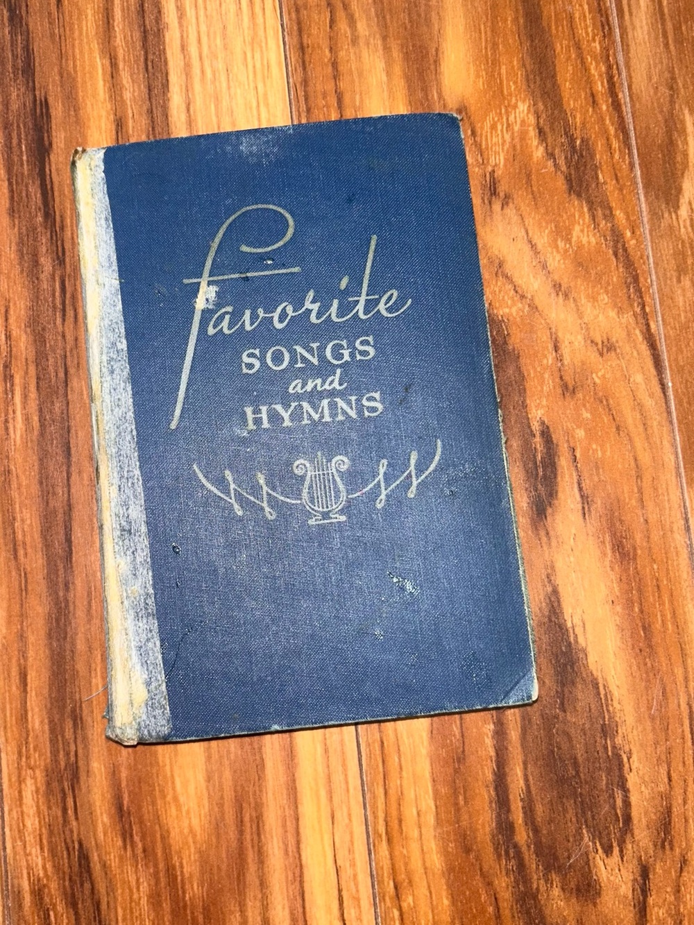 Favorite Songs and Hymns - Blue Hardcover w/ flaws